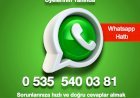 KMTSO WHATSAPP DANIŞMA HATTI KURULDU