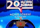 Üniversitemiz Rektörü Prof. Dr. Niyazi Can, 20. Millî Eğitim Şûrası'na Katıldı