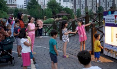 Çocukların Hafta Sonu Renklendi