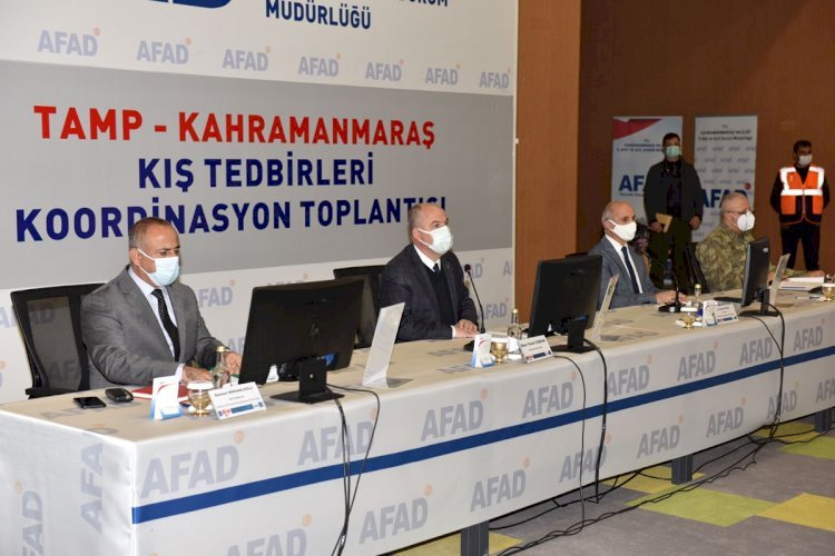 Kış Tedbirleri Koordinasyon Kurulu Toplatısı Yapıldı