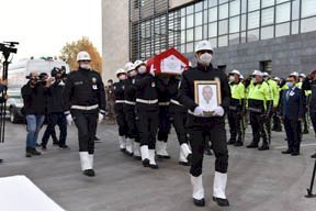 Şehit Polis Memuru Barış Göl’ün Naaşı Düzenlenen Törenle Memleketine Uğurlandı