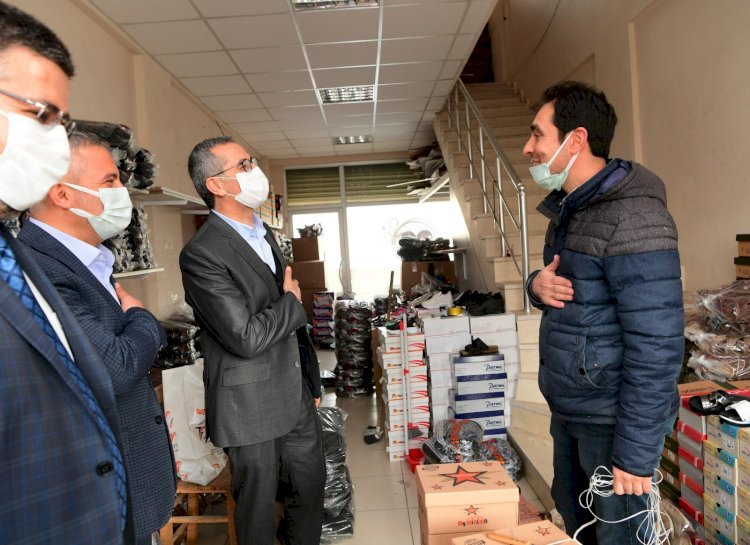 Başkan Güngör Ayakkabıcılar Sitesi’nde