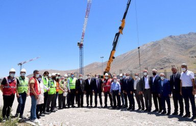 Elbistan Atık Su Arıtma Tesisi Hızla Yükseliyor