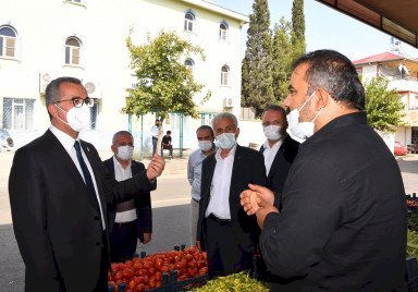 Başkan Güngör’den Bağlarbaşı Esnafına Ziyaret