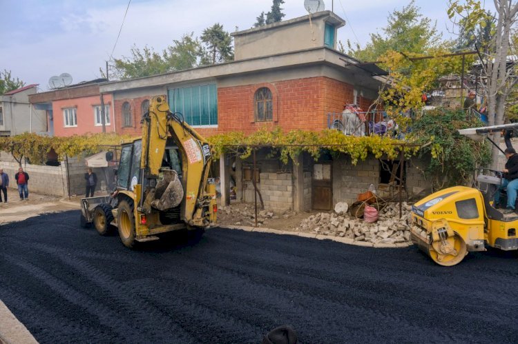 Dulkadiroğlu’ndan Güzelyurt Mahallesine Asfalt