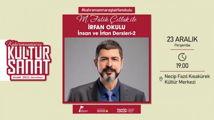 İnsan ve İrfan Dersleri Devam Ediyor