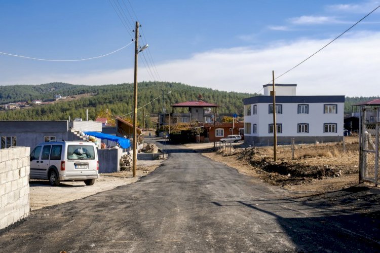 Güzelyurt Mahallesinde Asfalt Çalışması