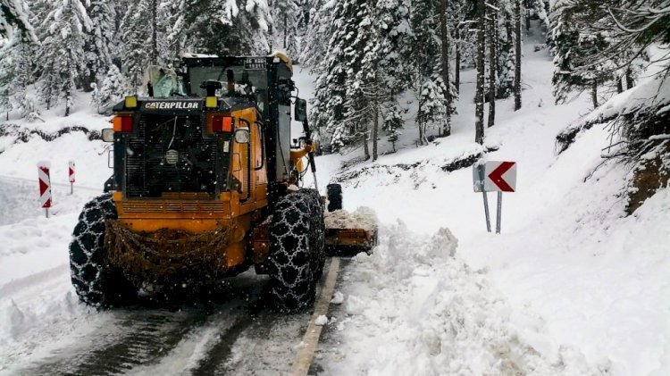 Kar Şiddetini Artırdı Büyükşehir Nöbette