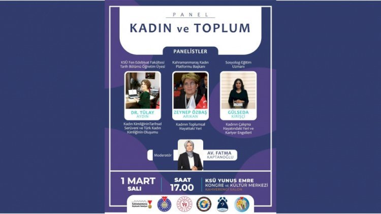 Büyükşehir’den ‘Kadın ve Toplum’ Paneli