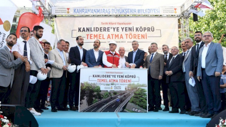 Kanlıdere’nin Yeni Köprüsü’nün Temeli Atıldı