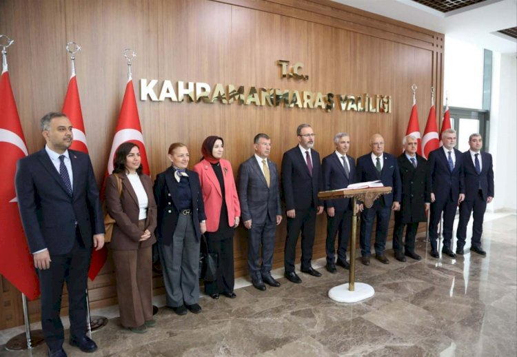 Vali Ünlüer, TBMM Engelli Bireylerin Sorunlarını Araştırma Komisyonu Üyeleriyle Bir Araya Geldi