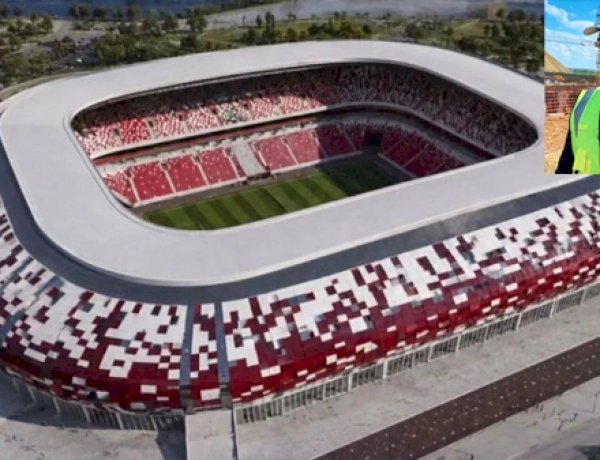 Kahramanmaraşlı iş insanı Kazakistan’ın en büyük stadyumunu inşa ediyor